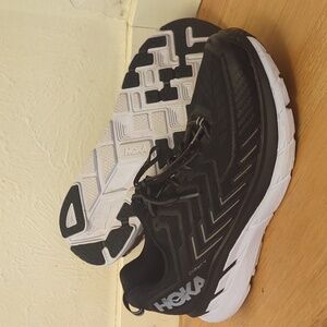 Hoka Clifton 4 Men's Black Running Shoes 12.5